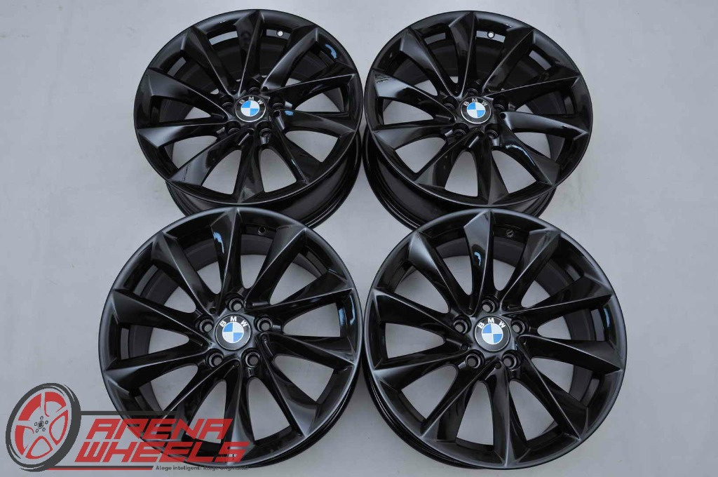 Jante 18 inch Originale BMW Seria 3 F30 F31 Seria 4 F32 F33 F36 R18 Style 415 Negru