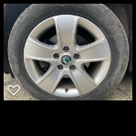 Jante aliaj 16 - set Skoda Octavia 2 [facelift] [2008 - 2013] Liftback 5-usi 1.6 TDI MT (105 hp)