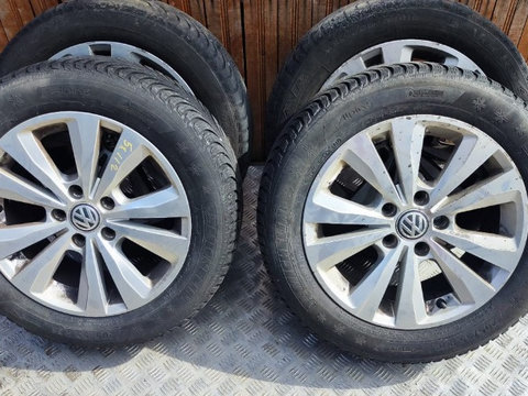 Jante aliaj 5x112 cu anvelope 205 / 55 R16 Audi , Skoda , Seat , Vw