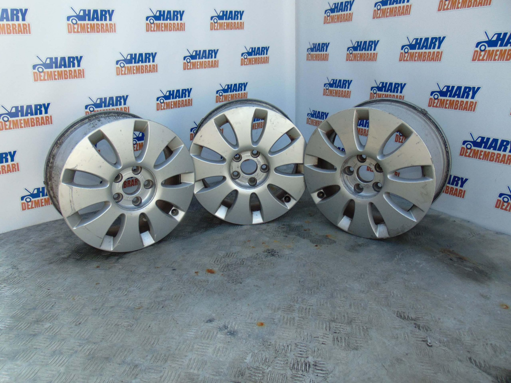 Jante aliaj avand codul 8P0601025AA pentru gama AUDI 6.5X16 ET 50 / 5x112 / 3 BUC / 200 LEI BUC