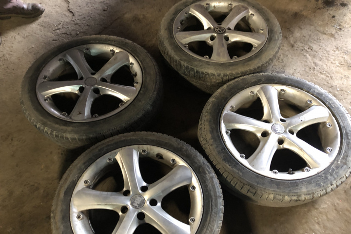 Jante aliaj cu anvelope 17 - set Volkswagen VW Passat B6 [2005 - 2010] Sedan 4-usi 2.0 TDI MT (140 hp)