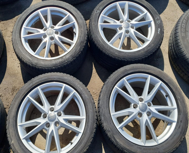 Jante aliaj cu anvelope 18 - set Dimensiune: 215/50R18 Dot 2019 7.0Jx18 ET45 Audi Q2 [2016 - 2020]