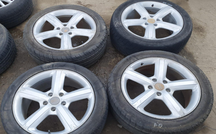 Jante aliaj cu anvelope 20 - set Dimensiune: 275/45R20 9Jx20 ET60 Audi Q7 4L [2005 - 2009]