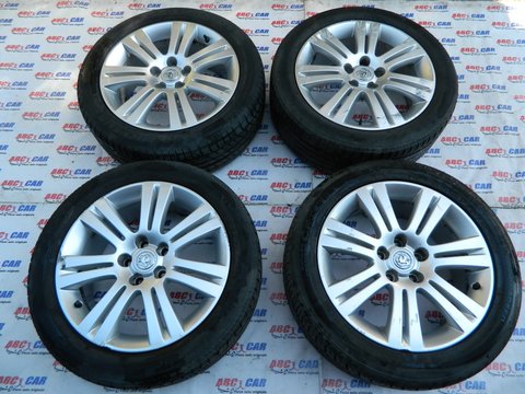 Jante aliaj cu anvelope de vara 215 / 50 R17 Opel Vectra C model 2005