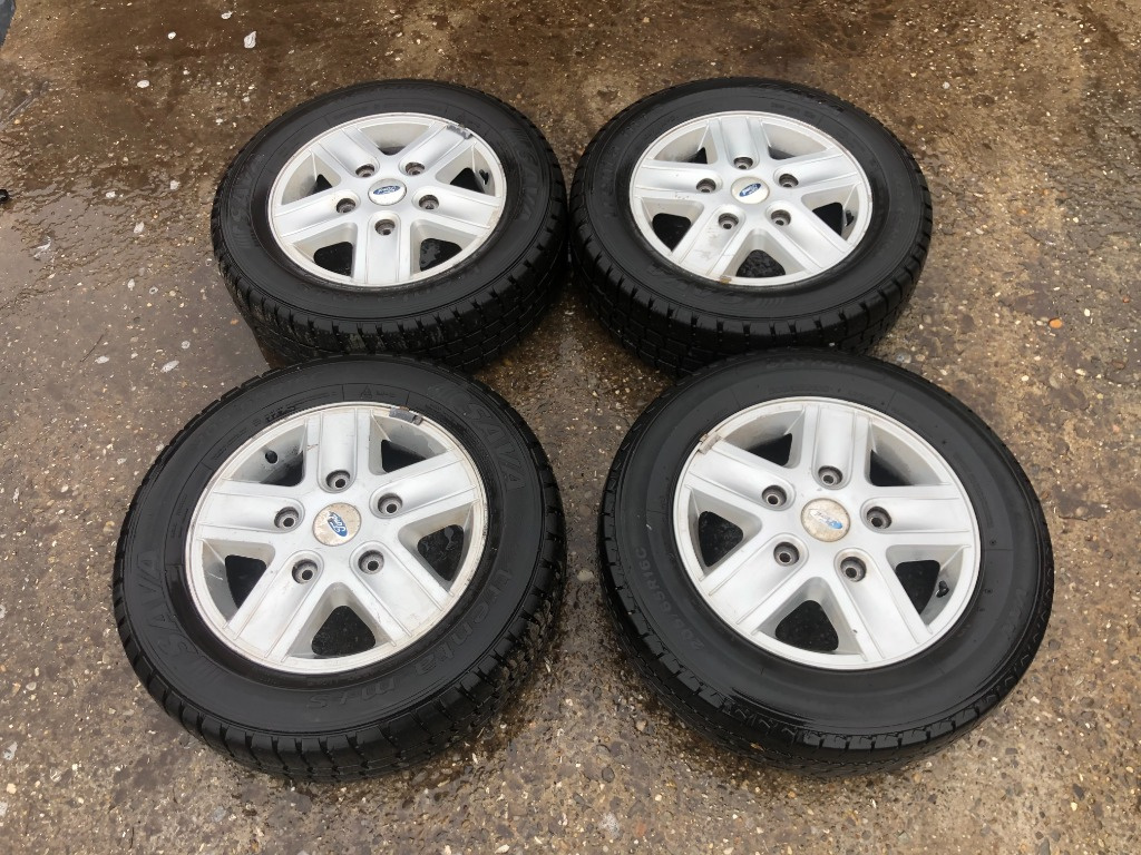 Jante aliaj cu anvelope ford transit 5X108 R16