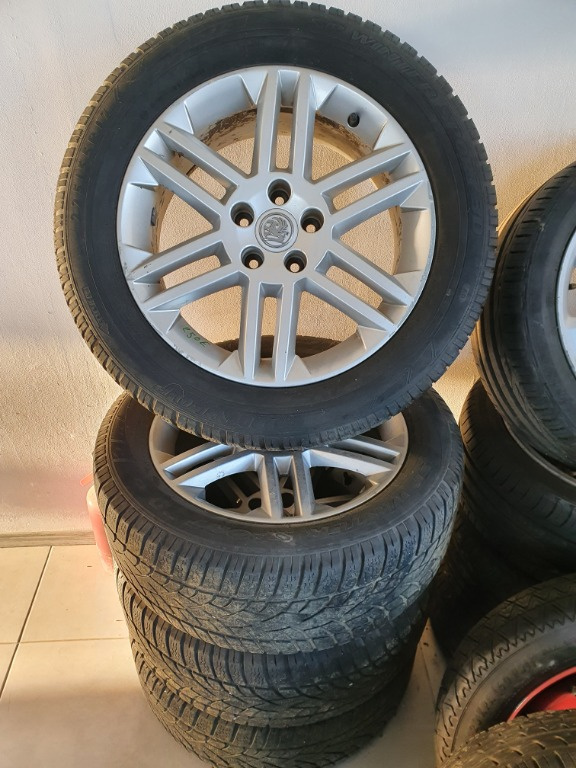 Jante aliaj cu cauciucuri iarna Opel Zafira B 225 /55 R17