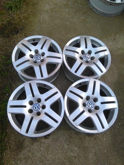 Jante aliaj originale pe 15 vw golf 4