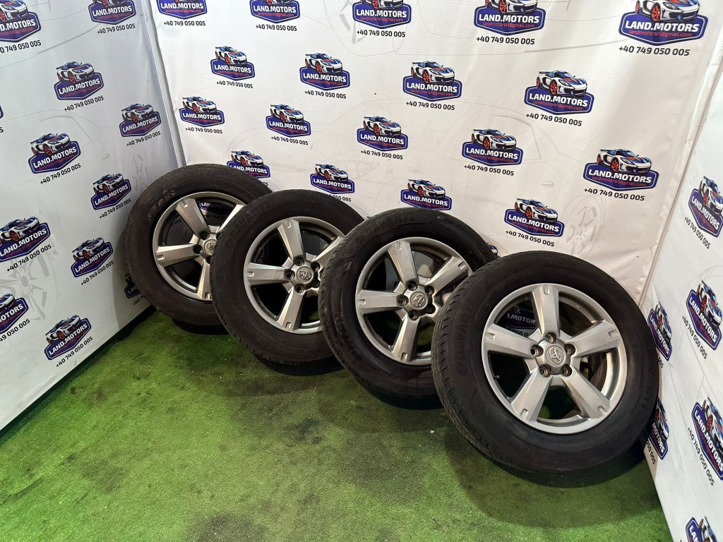 JANTE ALIAJ R17 5x114.3 + CAUCIUCURI VARA 225 / 65 R17 TOYOTA , NISSAN , MITSUBISHI , MAZDA , RENAULT