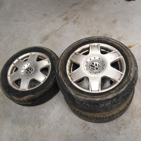 Jante Aliaj Vw Golf 4 , Bora ,Polo , Fabia , Skoda Octavia , R16 , 5x100 Set