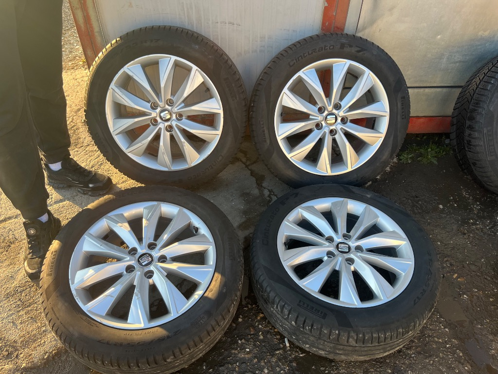 Jante cu anvelope R17 seat ateca 2018