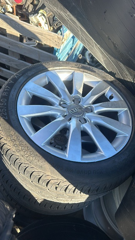 Jante cu cauciucuri Audi A4 B8 cauciucuri noi 225/50r17