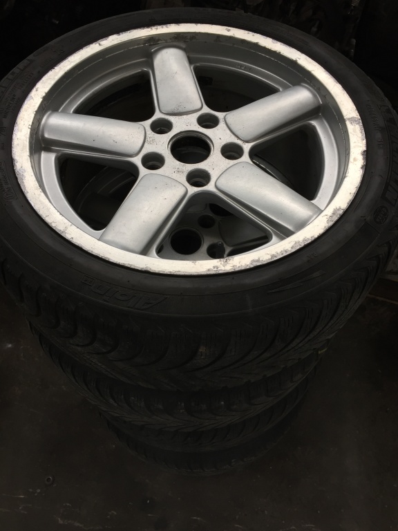 JANTE E46 + Anvelope Iarna MICHELIN 225/45/17"