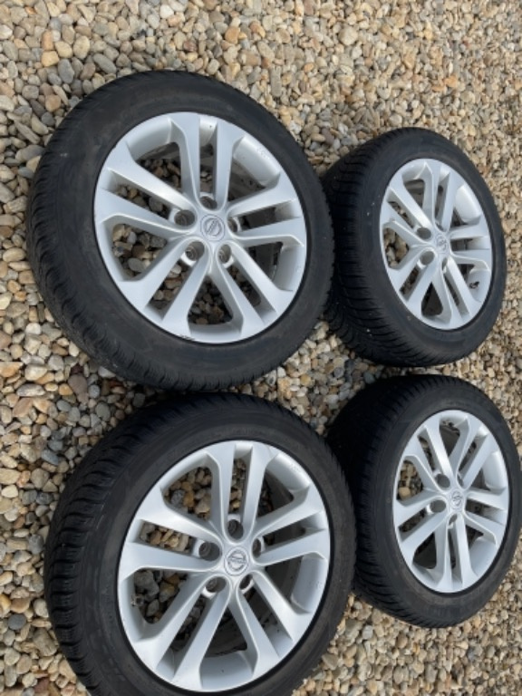 Jante Nissan Juke/Qashqai cu senzor de presiune 215/55/17