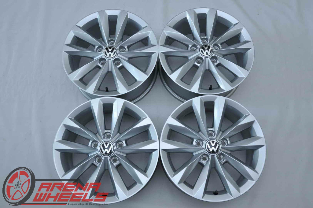 Jante Noi 16 inch Originale VW Golf 5 6 7 8 Passat B6 B7 B8 T-Roc Caddy Beetle Touran Tiguan 5N R16