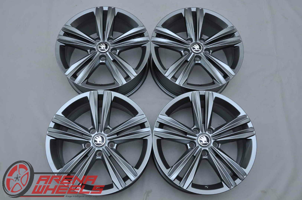 Jante Noi 17 inch Originale Skoda Octavia Superb Yeti Karoq Kodiaq R17