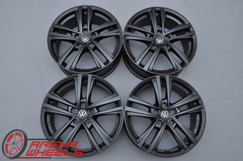 Jante Noi 17 inch Originale VW Golf 5 6 7 8 Jetta Tiguan T-Roc Passat Touran Caddy New Beetle Gri Antracit