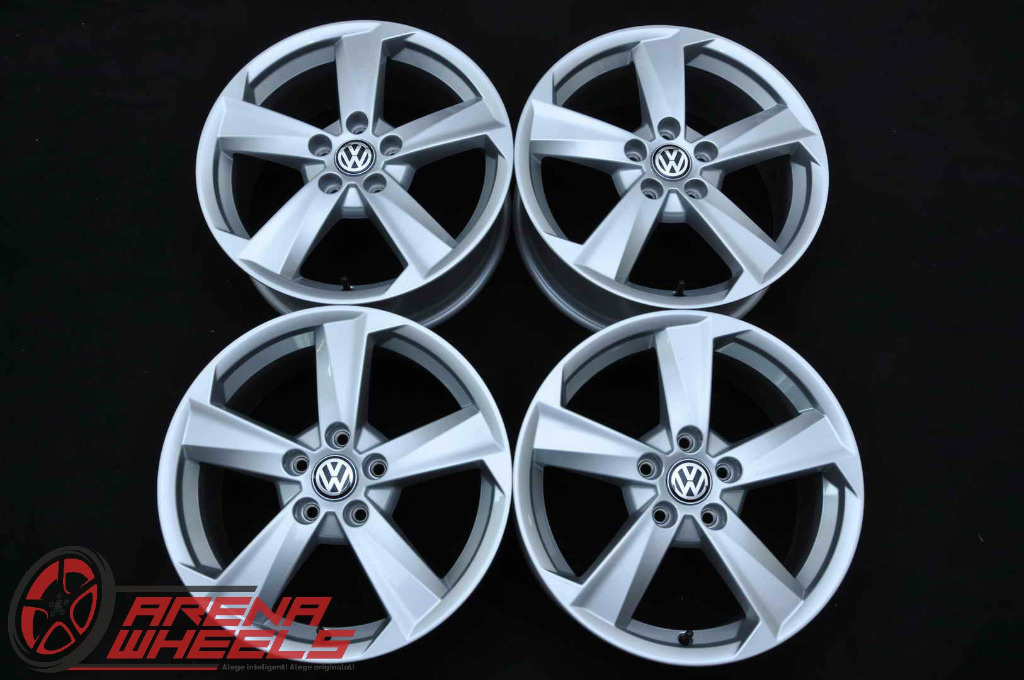 Jante Noi 17 inch Originale VW T-Roc Golf Passat Jetta Tiguan Touran Caddy Beetle EOS R17