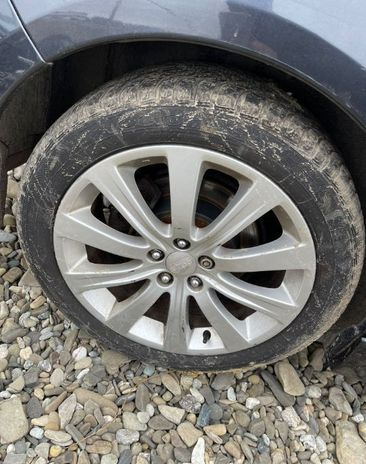 Jante originale de SUBARU IMPREZA pe 17 cu cauciucuri de vara jante