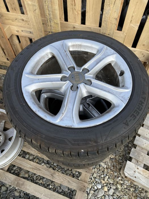 Jante roti R17 5x112 Audi A4 B8 A6 225/50r17 et45 anvelope vara
