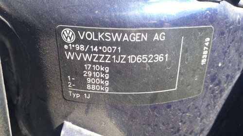Jante tabla 15 Volkswagen Golf 4 2001 ha