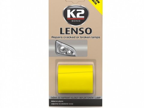K2 Banda Reparat Lampi Auto Lenso Galben