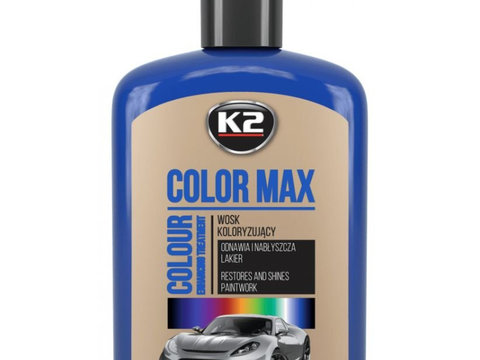K2 Color Max Ceara Auto Albastru 200ML