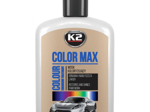 K2 Color Max Ceara Auto Argintiu 200ML