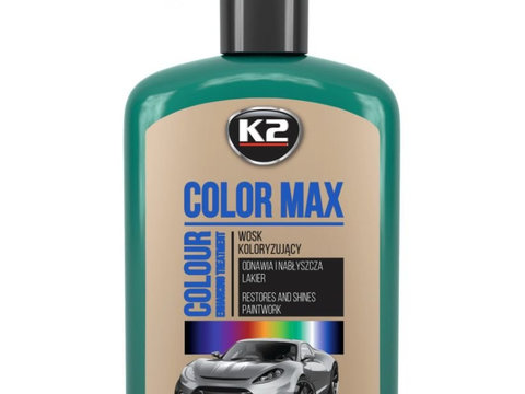 K2 Color Max Ceara Auto Verde Inchis 200ML