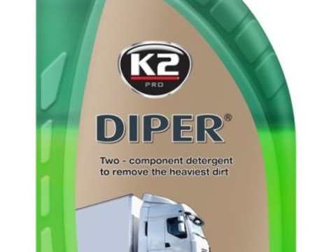 K2 Detergent Spuma Auto Camioane Bicomponent Diper 1KG M802