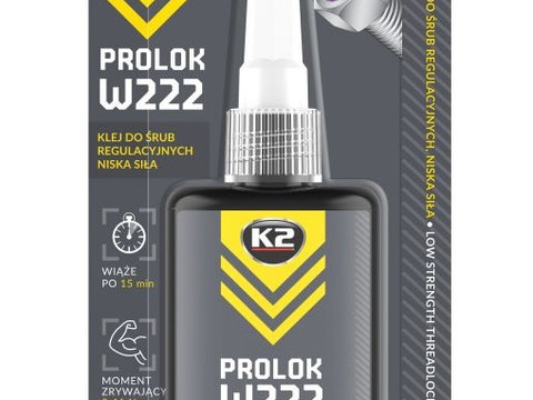 K2 Prolok W222 Solutie Blocat Suruburi Mov 50ML W22225