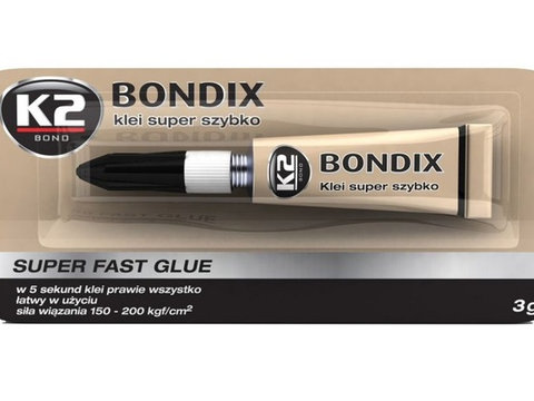 K2 Super Glue Bondix 3G B1000