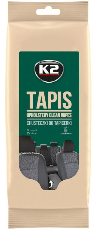 K2 Tapis Wipes Servetele Curatat Tapiterie Textil 