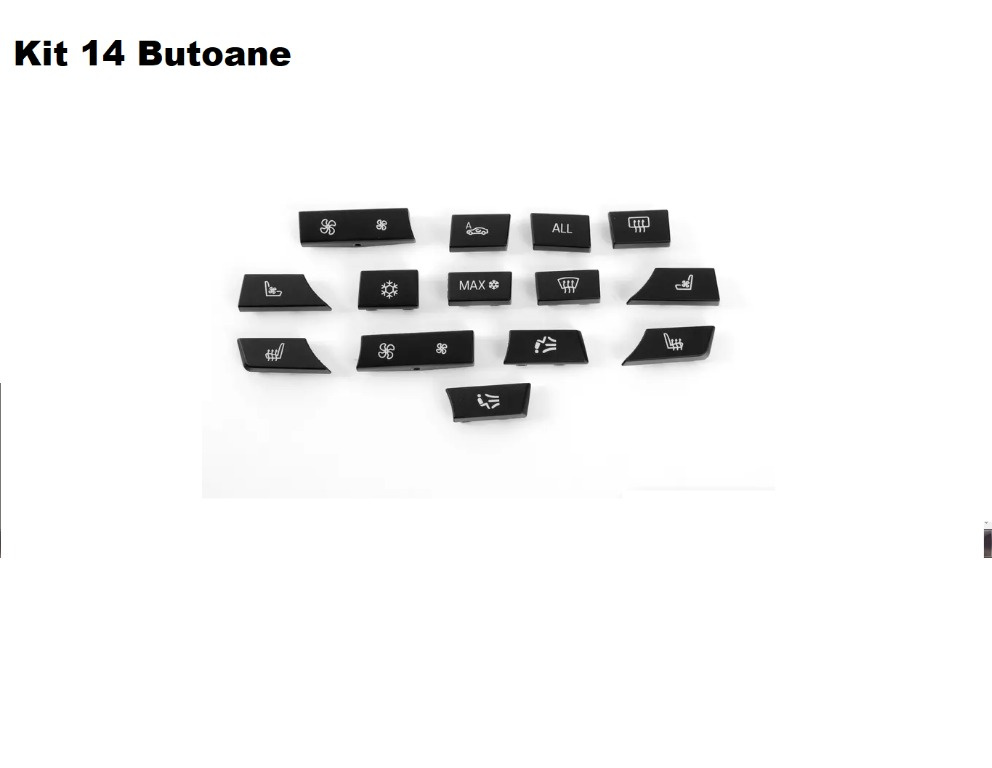 Kit 11/12/14 Butoane Panou Clima Bmw F10