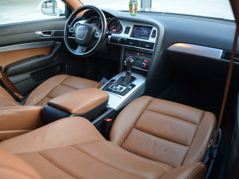 Kit airbag cu plansa de bord Audi A6 C6 [2007 - 2012] sofer pasager centuri siguranta