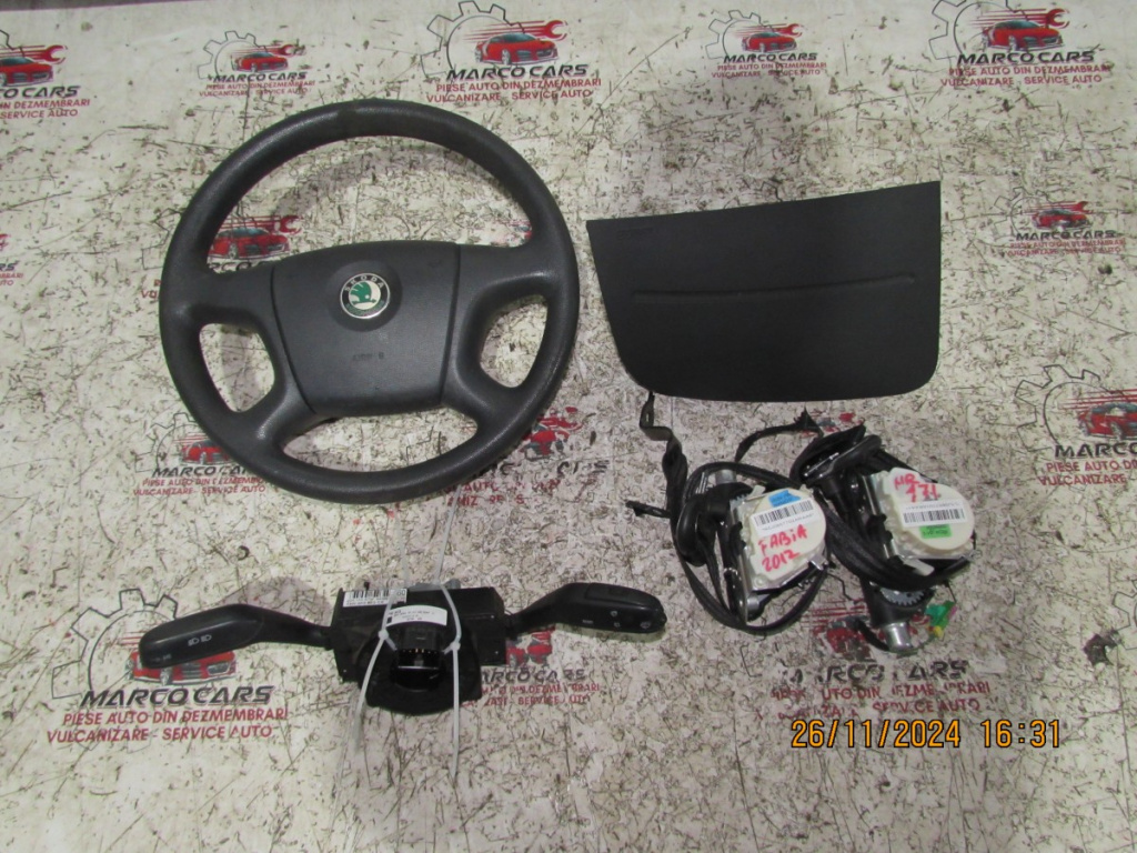 KIT AIRBAG SKODA - FABIA 2 - 2007-2014