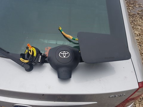 Kit airbag (volan+capac plansa) + banda volan cu mufe Toyota YARIS an 2002 2003