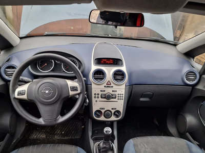 Kit airbag volan pasager plansa bord Opel Corsa D 