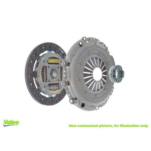 Kit ambreiaj Toyota Land Cruiser Prado ( J12 ), 3.0 D-4D (KDJ120, KDJ125), 3.0 D-4D (KDJ120, KDJ125, KDJ121), 3.0 D-4D (KDJ120_), cu placa presiune, D-4D, cu rulment presiune, cu disc ambreiaj, VALEO
