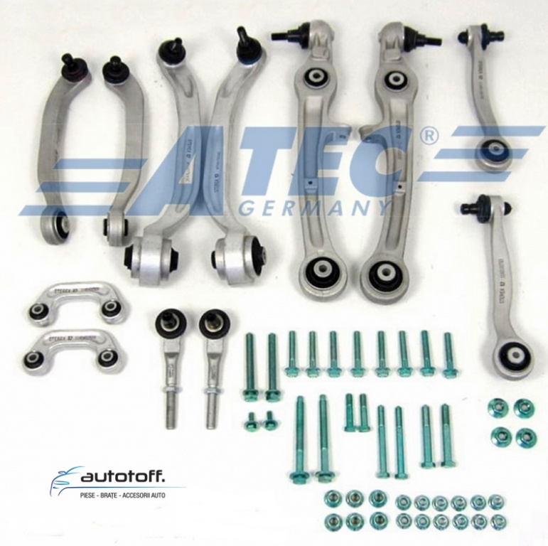 Kit articulatie fata Audi A6 4F C6 Sedan Avant Allroad 4F2 4F5 4FH - set complet 12 piese