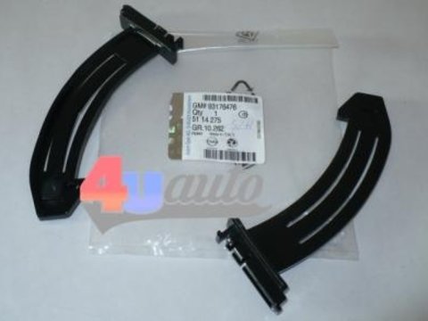 Kit balamale torpedou negre originale pt opel astra g