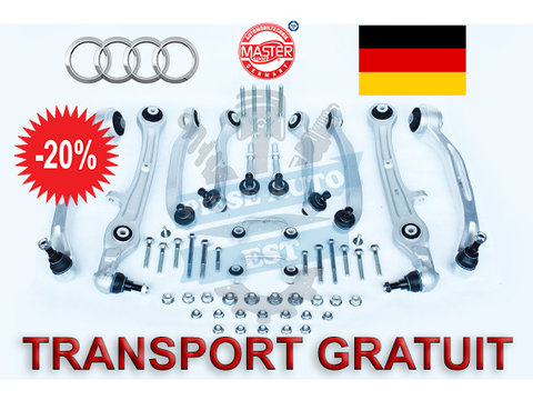 Kit brate Audi A6 C6 4F, 2004-2011, MASTER SPORT GERMANIA + TRANSPORT GRATUIT