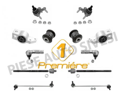 Kit brate fata VW Golf 5, Premiere, set complet 12 piese
