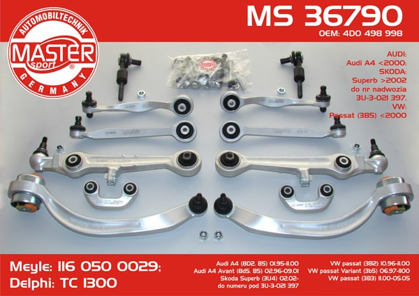 Kit brate suspensie Vw , Audi , Skoda --Germania--