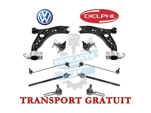 Kit brate VW Golf 5 2004-2009 - Delphi - set complet 8 piese