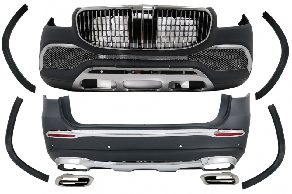 Kit caroserie de conversie potrivit pentru Mercedes GLS SUV X167 (2019-2023) M-Design
