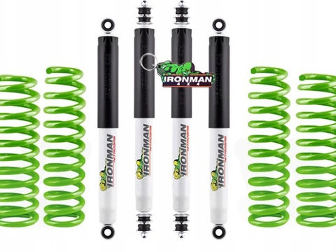 Kit complet IRONMAN suspensie Land Rover Defender 110 kit cu amortizoare FoamCell, ridicare 45mm