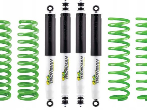 Kit complet IRONMAN suspensie Land Rover Discovery 1 kit cu amortizoare FoamCell, ridicare 40mm