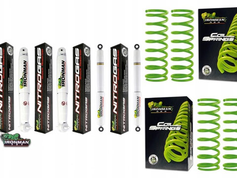 Kit complet IRONMAN suspensie Land Rover Discovery 2 kit cu amortizoare Nitrogas, ridicare 40mm