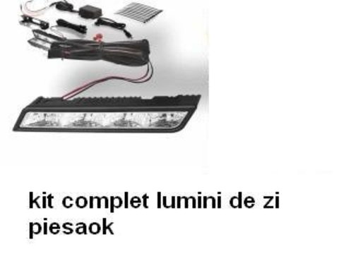 KIT Complet Lumini de zi cu LED , kit DRL