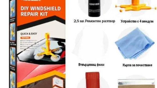 Kit complet reparatie parbriz ciobit VIS